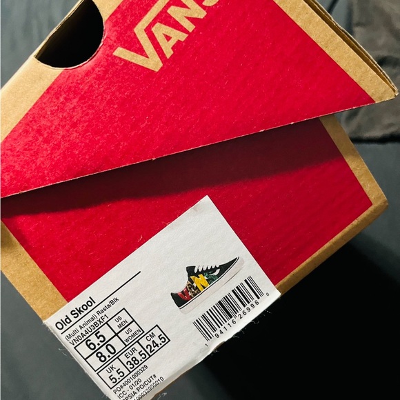 Vans Old Skool Black with Multicolor Accents - Picture 4 of 4